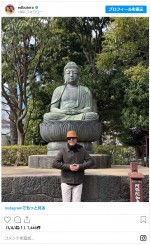 日本滞在ショットを次々公開　※「エドワード・ブテラ」インスタグラム
