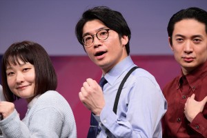 『R-1グランプリ2025』決勝進出者発表会見に出席したさや香・新山