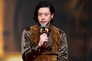 オダギリジョー、「ザ・プレミアム・モルツ」新CM発表会に登場