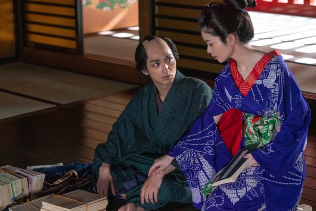 大河ドラマ『べらぼう～蔦重栄華乃夢噺～』第9回「玉菊燈籠恋の地獄」より