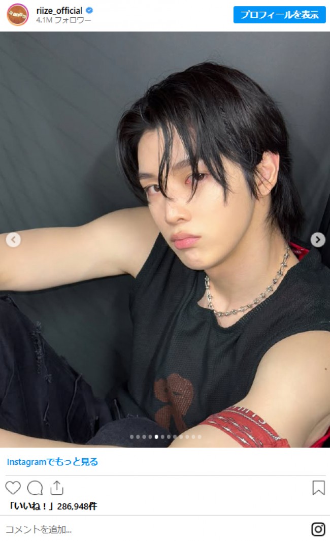 写真）RIIZE ウォンビンが赤髪にイメチェン！ 「ビジュえぐすぎる