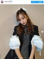 板野友美のコーデに夫・高橋奎二が反応　先日は“顔出し娘＆夫”との「幸せいっぱい」な様子を披露