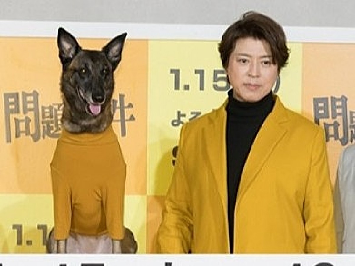 (左から)ドラマ『問題物件』に出演するコラレ、上川隆也