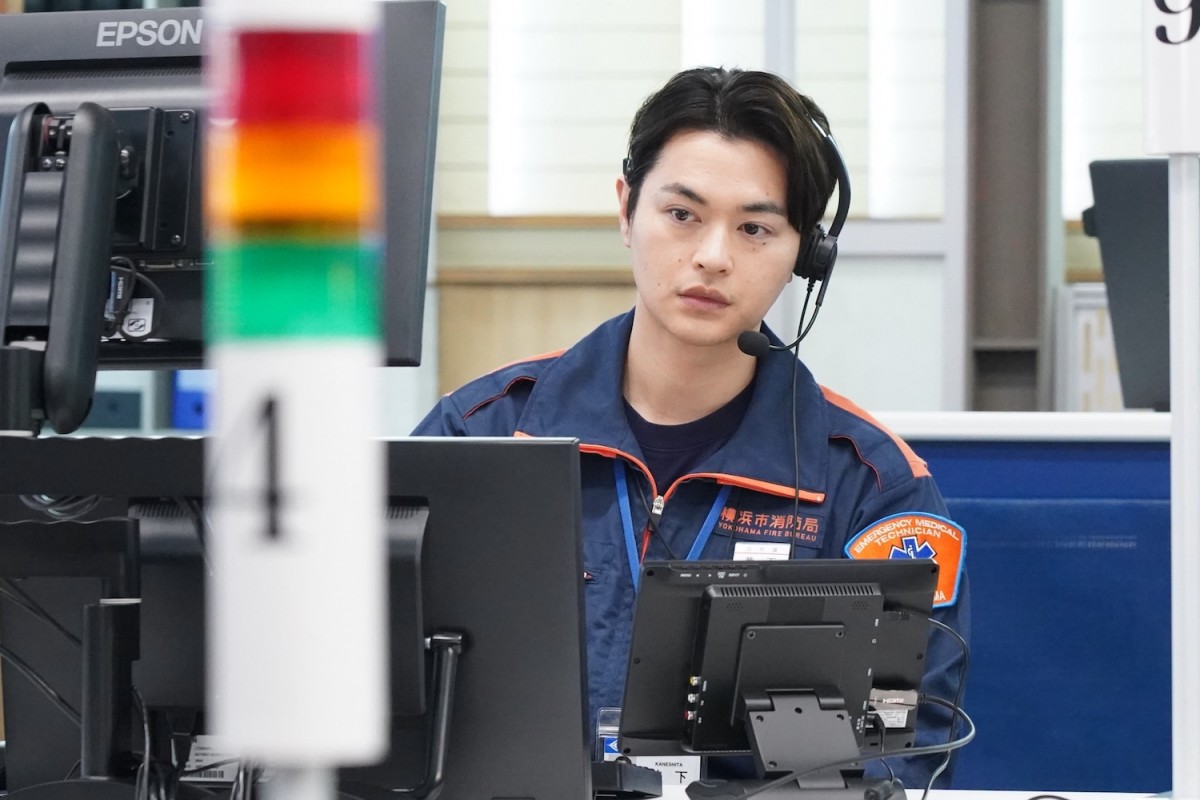 『１１９エマージェンシーコール』第7話　“粕原”清野菜名、失声症が疑われる女性からの通報に対応
