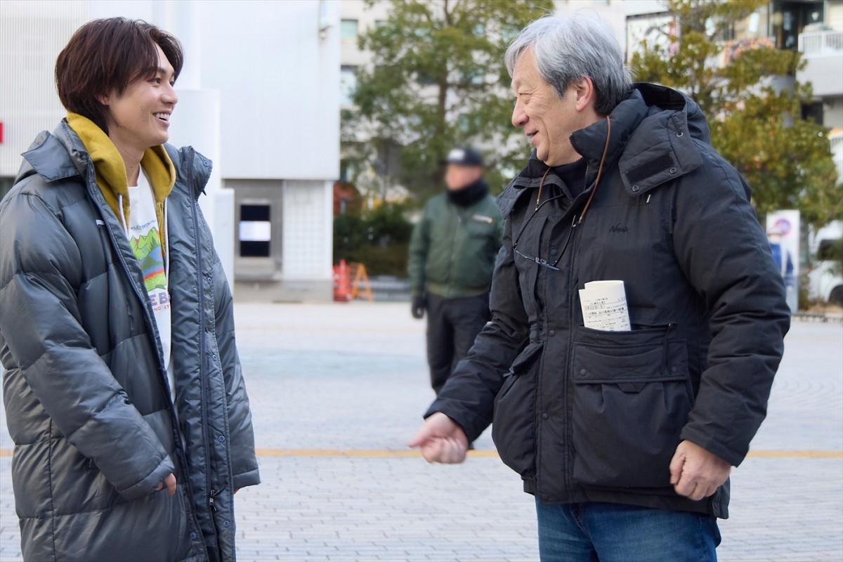 『人事の人見』松田元太、撮影初日から気合十分！　リハーサルで白熱しスタッフからストップ？　初回放送は4.8に