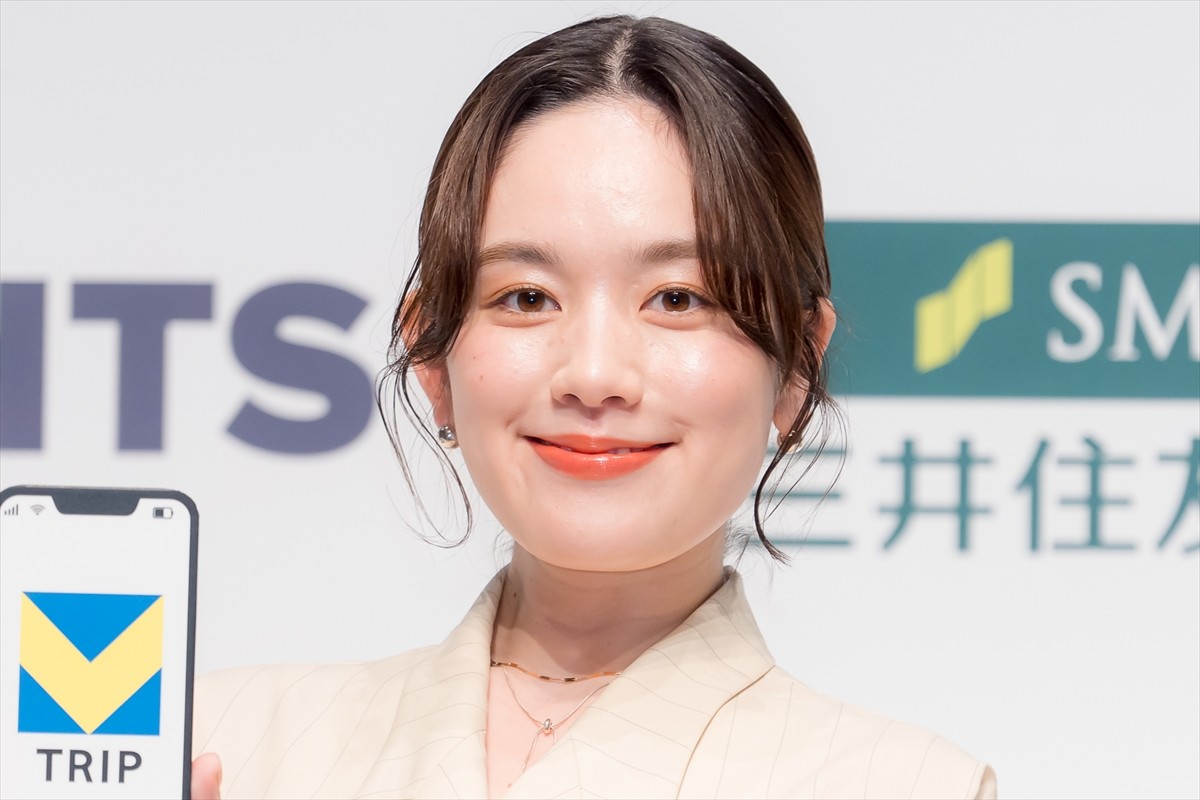 筧美和子、結婚発表後初の公の場　新婚旅行の行き先は「協議中」