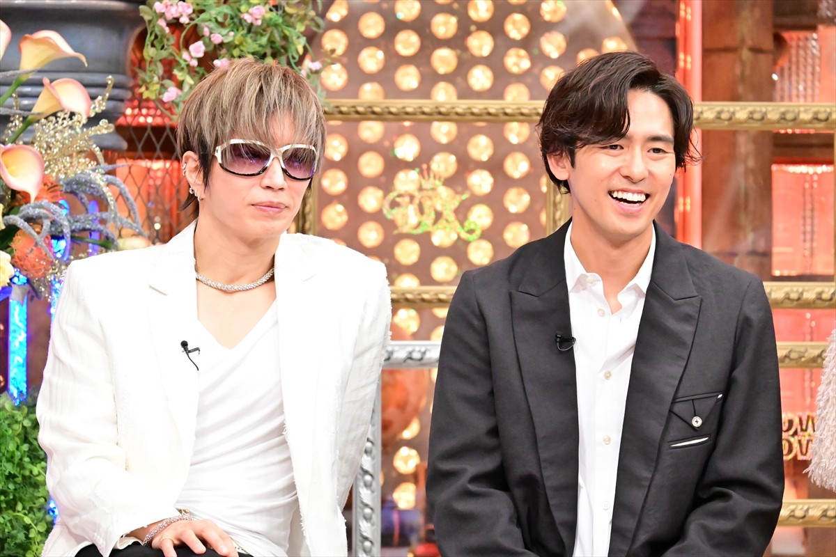 「口説かれてるのかな？」GACKT、本番前のWEST.・藤井流星の姿を暴露　今夜の『ダウンタウンDX』