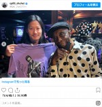 野村周平、眉毛全剃りショット　※「野村周平」インスタグラム