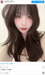 ざわちん、ソロショット　※「ざわちん」インスタグラム