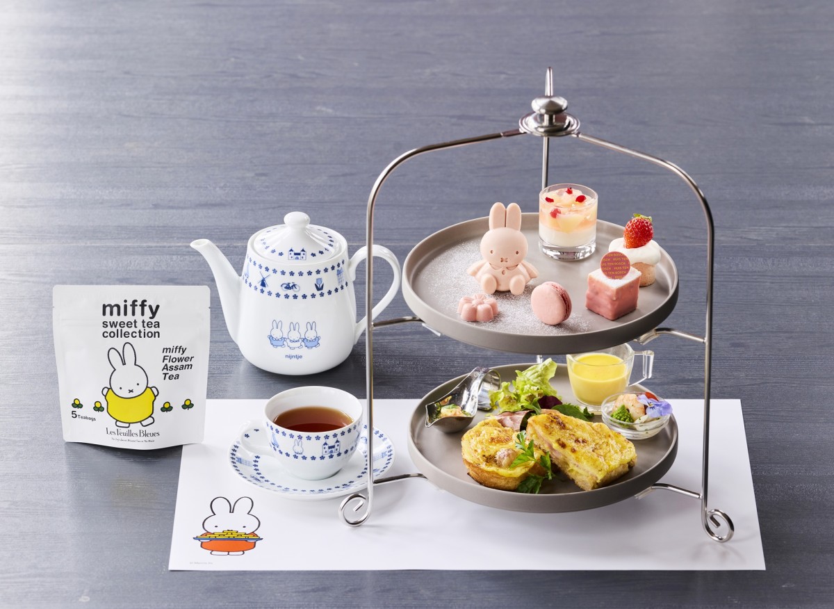ミッフィーの“数量限定アフタヌーンティー”がかわいすぎ！　いちご尽くしの“華やかスイーツ”にメロメロ＜実物レポ＞