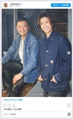 神宮寺勇太、なじみのショップでの雑誌撮影に感慨　※「神宮寺勇太」インスタグラム