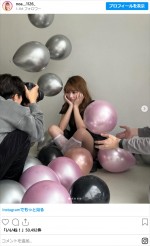 希空、ファッション雑誌「ViVi」の撮影オフショット　※「希空」インスタグラム