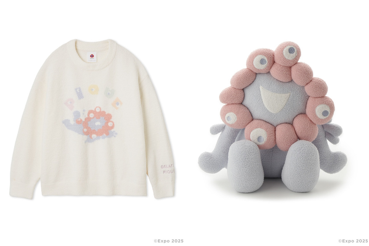 ミャクミャク×「ジェラピケ」がコラボ！　おやすみシーンに癒されるルームウェアなど展開