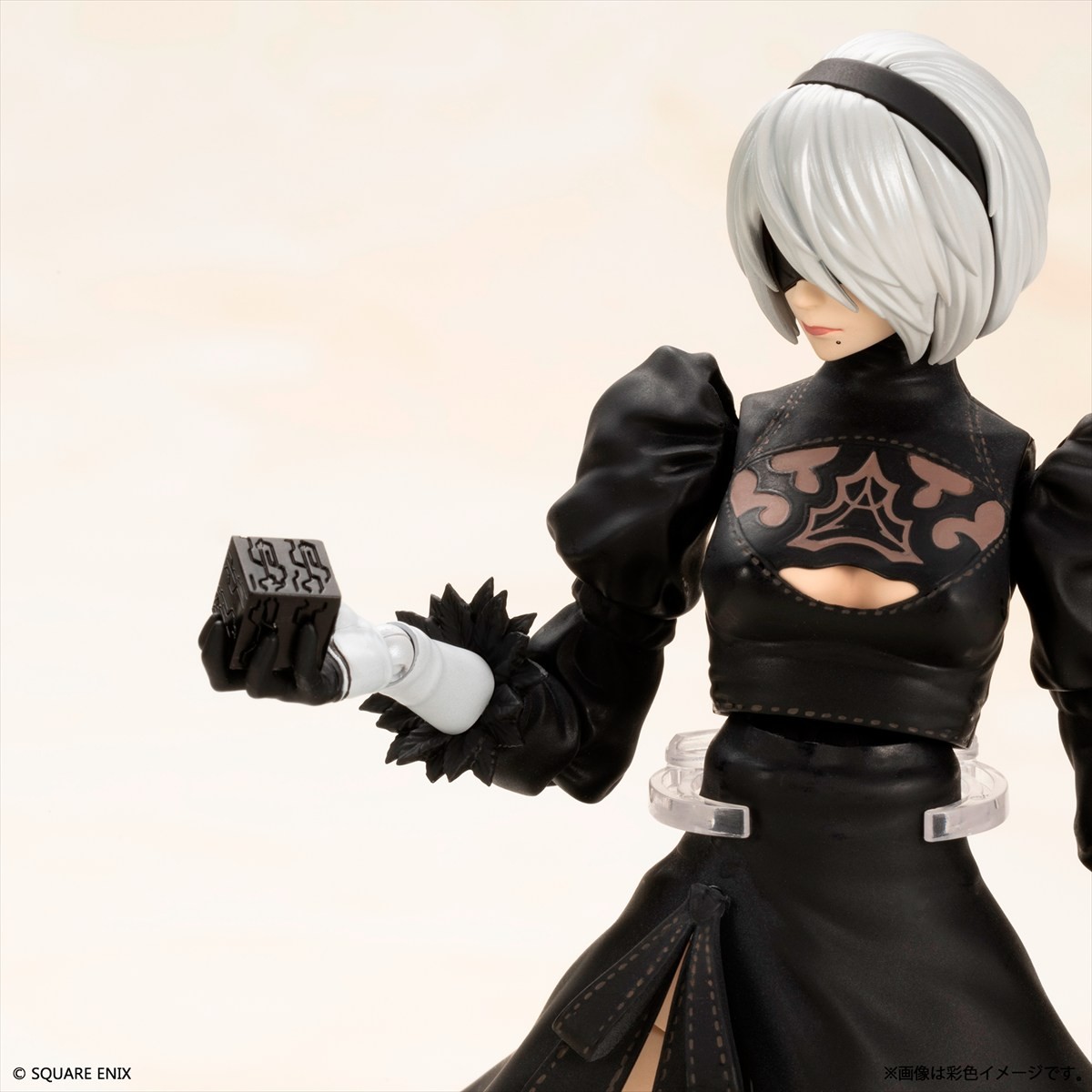 「NieR:Automata　プラスチックモデルキット　2B（ヨルハ二号B型）」2025年9月発売予定　自爆モードも再現可能
