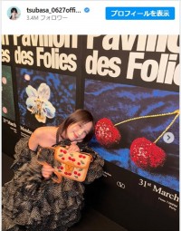 本田翼、黒のドレスを着こなす姿が美しい　※「本田翼」インスタグラム