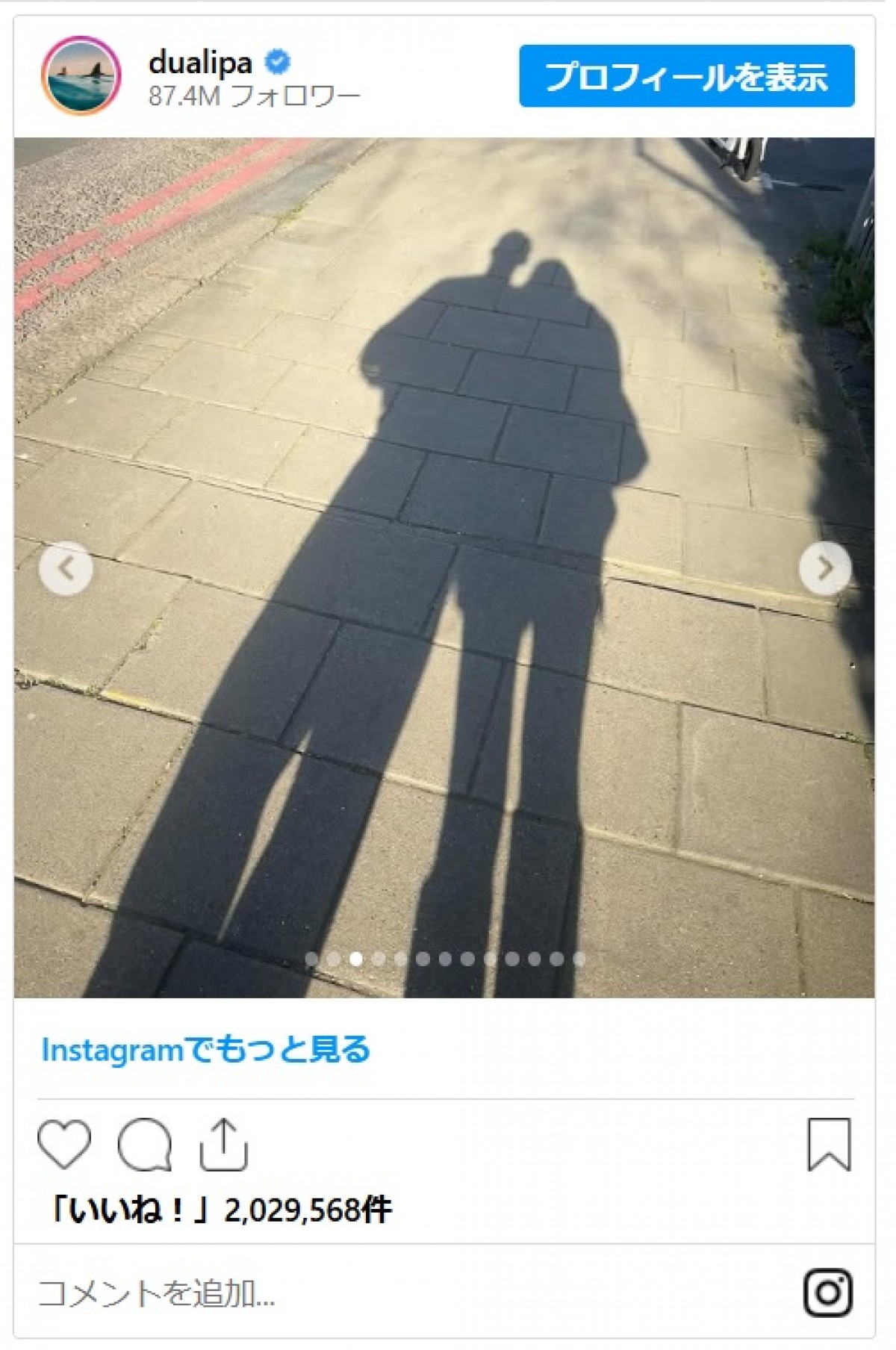 デュア・リパ＆カラム・ターナー、ラブラブショット大量公開