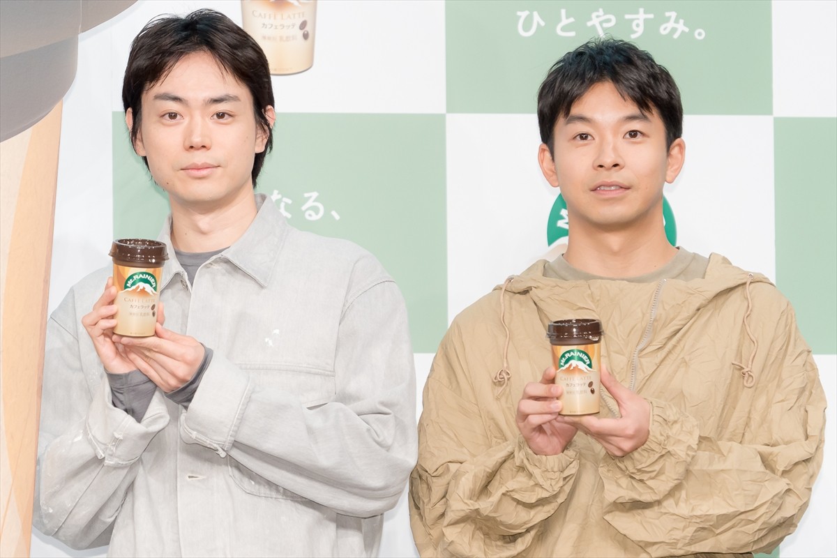 菅田将暉＆仲野太賀、CM初共演「こんな未来を想像してない」と喜び