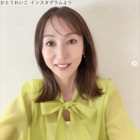 かとうれいこ、近影　※「かとうれいこ」インスタグラム