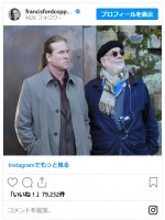 ヴァル・キルマーさん死去をうけ、コッポラ監督やジム・キャリー、元恋人シェールらが追悼※「Francis Ford Coppola」インスタグラム