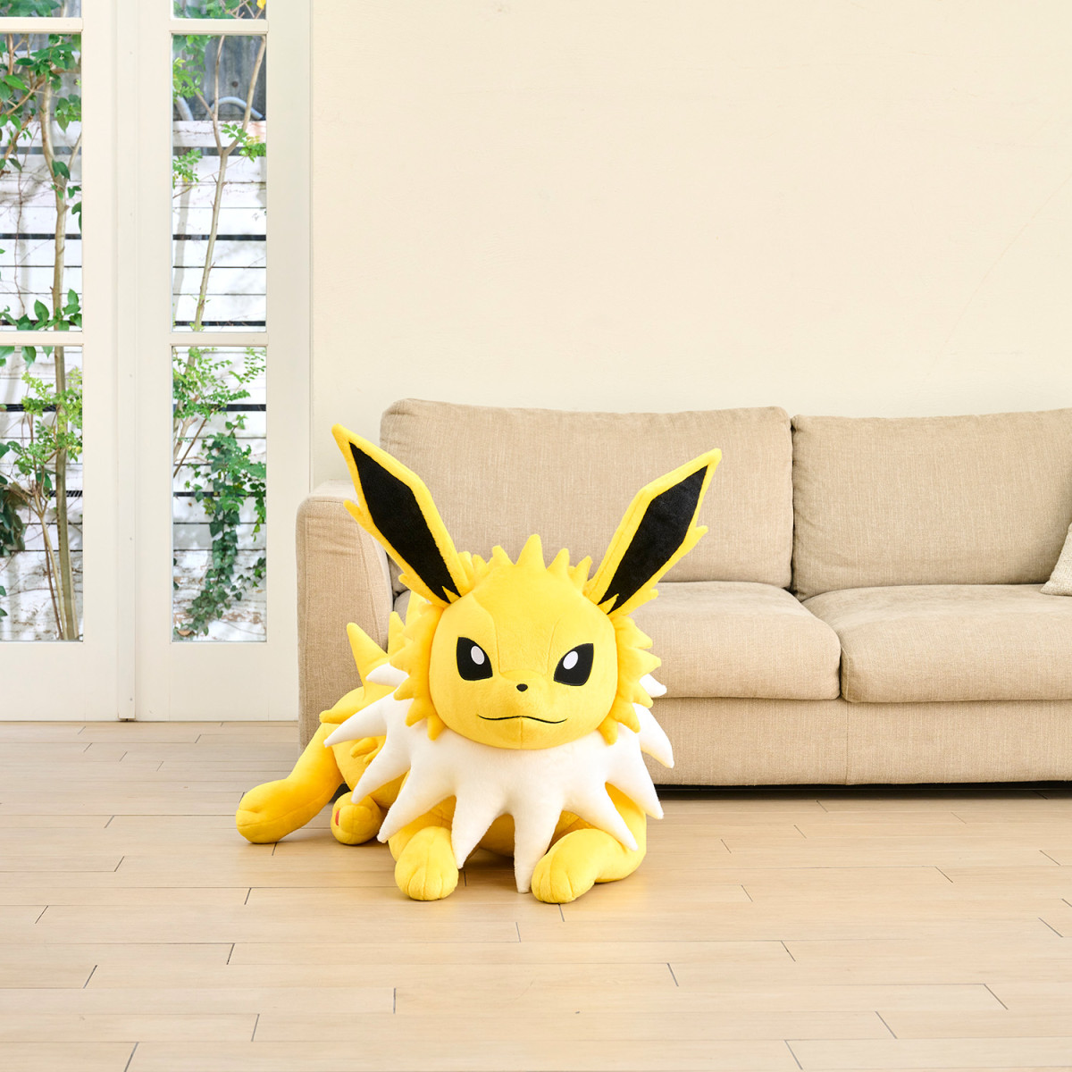 『ポケモン』イーブイ進化系等身大ぬいぐるみ20250424
