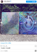工藤静香が描いた絵画　※「工藤静香」インスタグラム