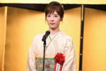 第50回 菊田一夫演劇賞授賞式に登壇した明日海りお