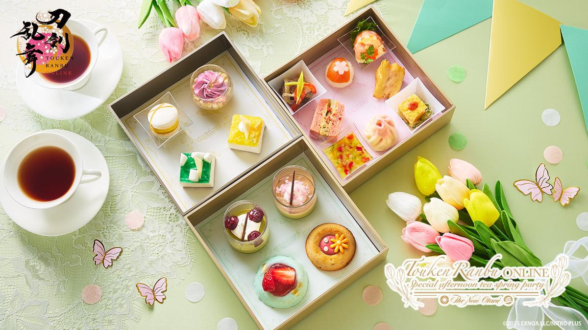 20250512「『刀剣乱舞ONLINE』スペシャルアフタヌーンティー～Spring Party～」（Twitter用）