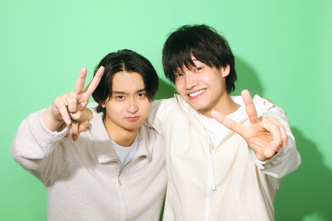 (左から)奥平大兼&佐野晶哉