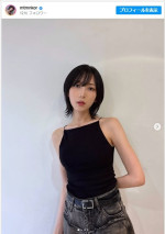 光宗薫、ヘアカットでイメチェンした姿がかわいすぎ　※「光宗薫」インスタグラム