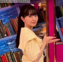 菊池日菜、テレビ出演時のオフショット　※「菊池日菜」インスタグラム