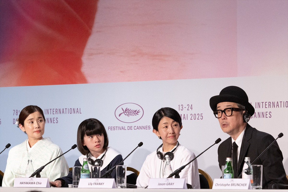 『ルノワール』新星・鈴木唯、早川千絵監督と「相性が良かった」　石田ひかり＆リリー・フランキーとカンヌに登場