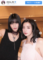 （写真左から）橋本愛、池田エライザ　※「池田エライザ」インスタグラム