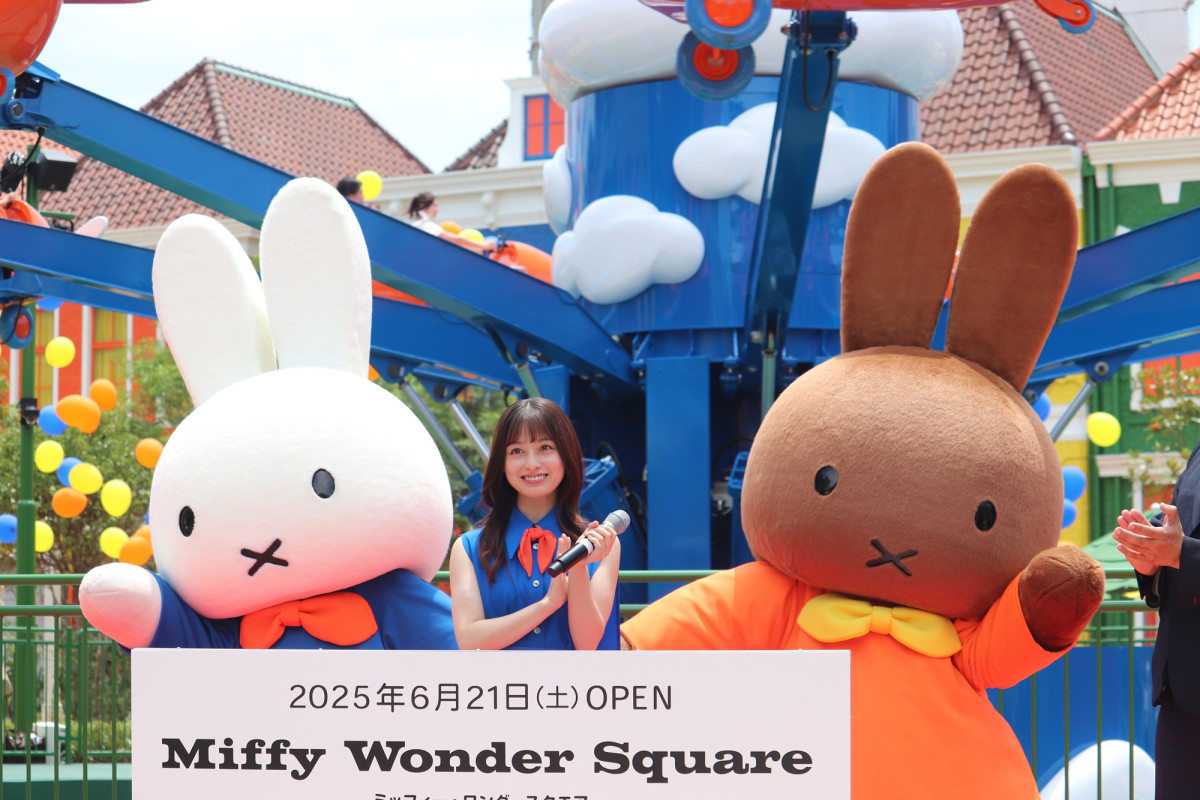 【二次使用NG】「Miffy Wonder Square（ミッフィー・ワンダースクエア）」橋本環奈＿20250619