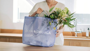DEAN ＆ DELUCA「メッシュトートバッグ」発売！　涼しげなライラックカラーを採用