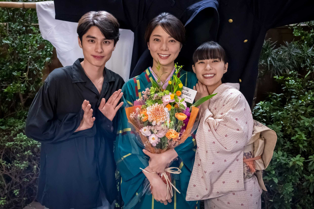 『波うららかに、めおと日和』、乃木坂46・小川彩、森カンナ、咲妃みゆらなつ美ファミリーがクランクアップ！