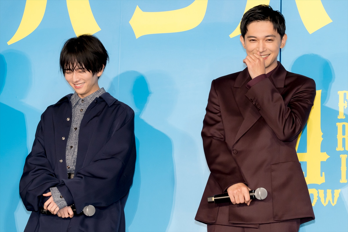 吉沢亮＆板垣李光人、共演を振り返りお互いに「大好きです」
