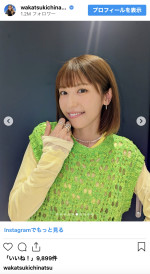 若槻千夏、パジャマ姿をはじめ衣装を続々披露　※「若槻千夏」インスタグラム