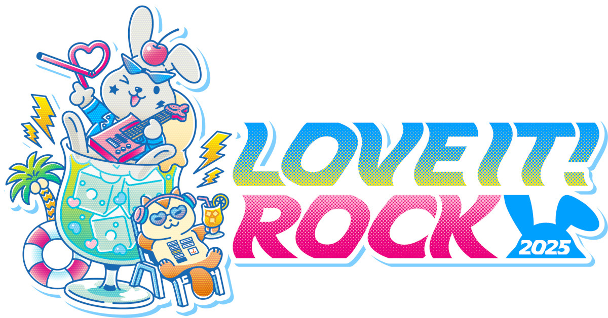 「LOVE IT! ROCK 2025」メインビジュアル