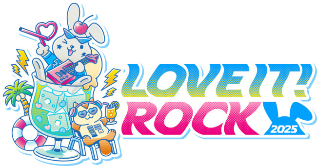 「LOVE IT! ROCK 2025」メインビジュアル