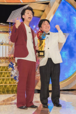 ニッポンの社長、『アサヒビール スマドリ ダブルインパクト 漫才＆コント二刀流No.1 決定戦』優勝者会見に登場