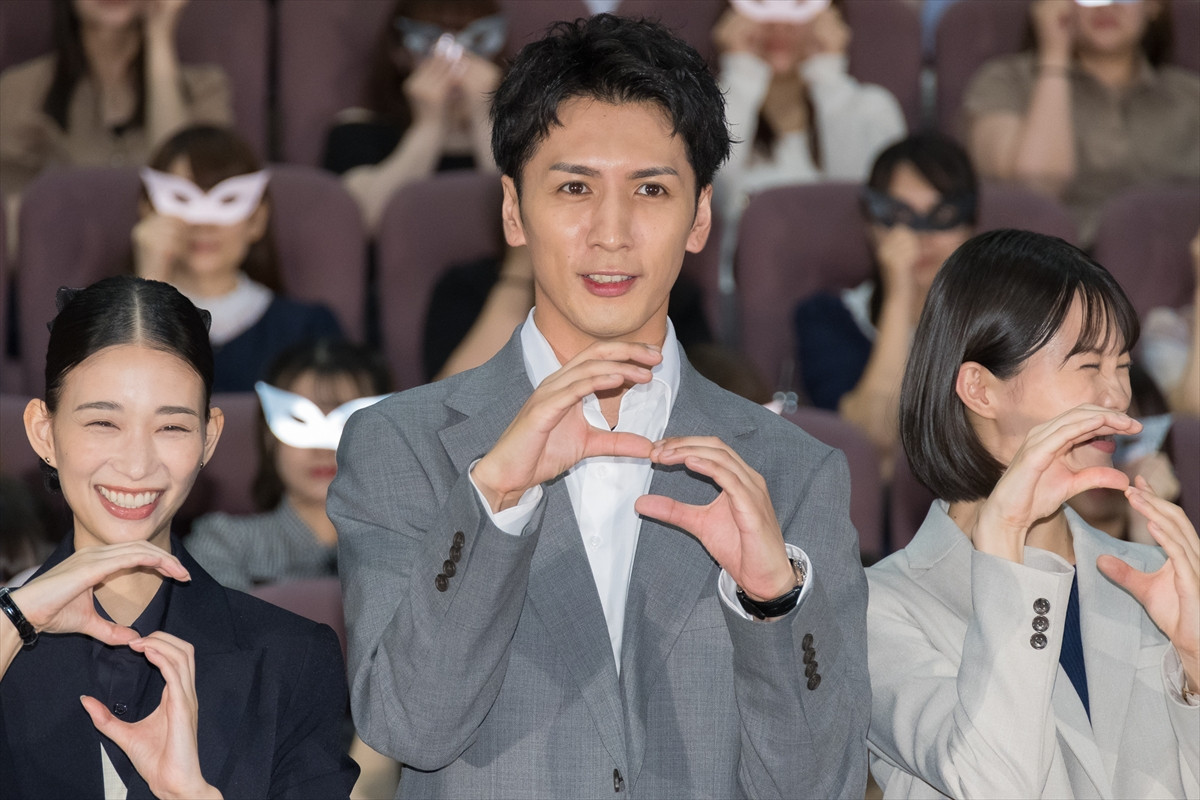 ドラマ『スティンガース 警視庁おとり捜査検証室』完成披露試写会・舞台挨拶の様子