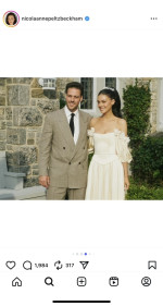ブルックリン・ベッカム＆ニコラ・ペルツ、二度目の結婚式にペルツ家が総出で祝福　不仲のベッカム家の姿はなし※「Nicola Peltz」インスタグラム