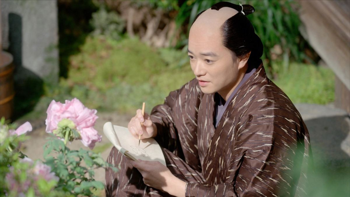 『べらぼう』“喜多川歌麿” 染谷将太、“石燕” 片岡鶴太郎への弟子入りを語る「もう一度原点に戻れた」