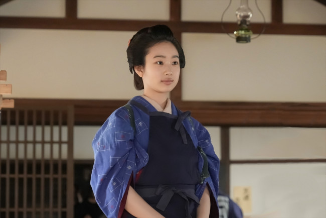 連続テレビ小説『ばけばけ』に出演する倉沢杏菜