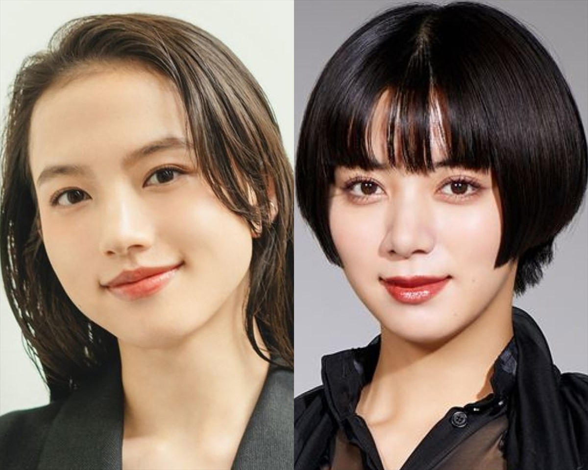 (左から)清原果耶、池田エライザ