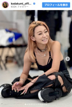 倖田來未、美ボディで魅せるオフショット多数公開　※「倖田來未」インスタグラム