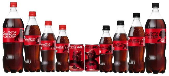 『スター・ウォーズ』×「コカ・コーラ」がコラボ！　限定パッケージやオリジナルグッズ登場へ