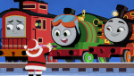『映画 きかんしゃトーマス サンタをさがせ！パーシーのクリスマス急行』場面写真