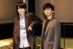 映画『ひゃくえむ。』インタビューより（左から）内山昂輝、津田健次郎