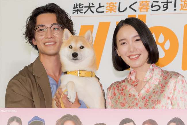 ドラマ10『シバのおきて～われら犬バカ編集部～』完成試写会の様子